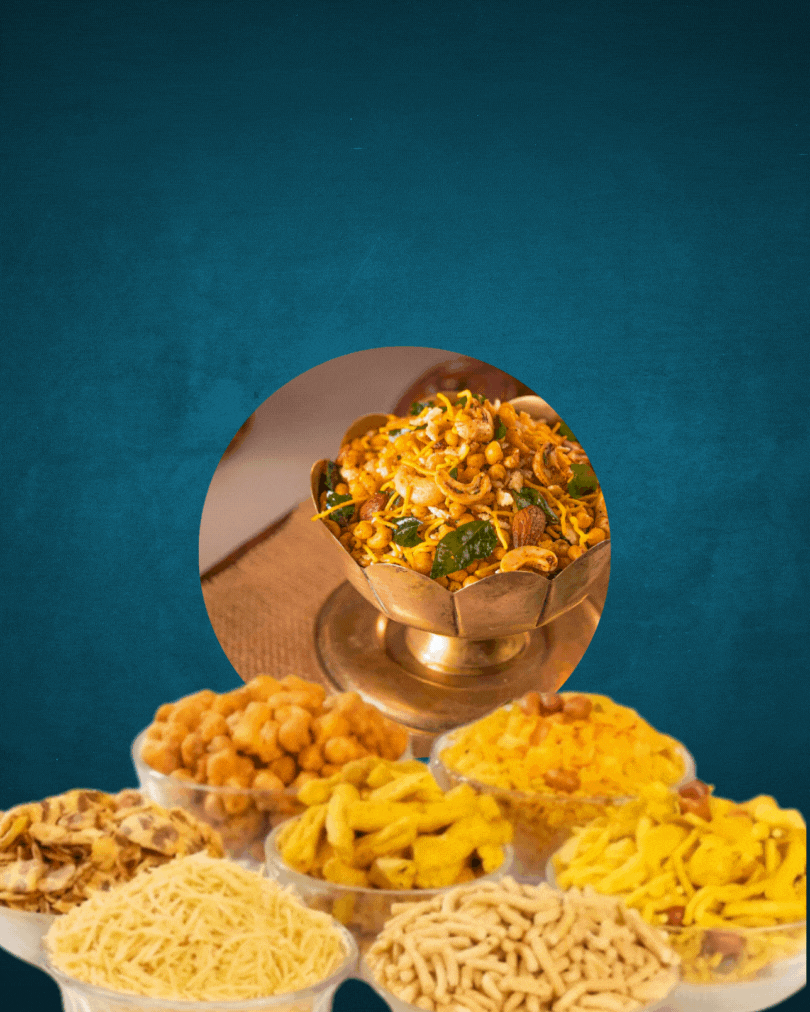 blue and gold modern birthday instagram post